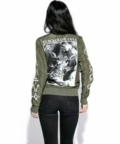 Blackcraft Cult Mens Fiend - Unisex Lightweight Bomber