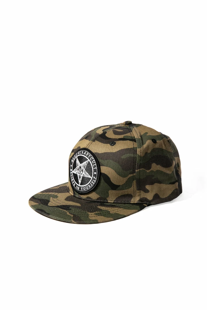 Blackcraft Cult Believe In Yourself - Camo Snapback Hat 5 Blackcraft Cult Believe In Yourself - Camo Snapback Hat