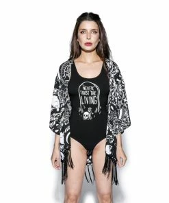 Blackcraft Cult Womens Never Trust The Living - Body Suit 7 Blackcraft Cult Womens Never Trust The Living - Body Suit