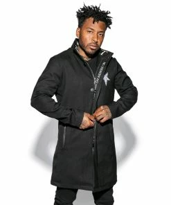 Blackcraft Cult Mens Bateman - Trench Coat