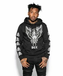 Blackcraft Cult Unholy Bat - Hooded Pullover Sweater