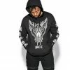 Blackcraft Cult Unholy Bat - Hooded Pullover Sweater