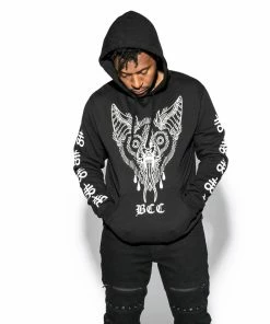 Blackcraft Cult Unholy Bat - Hooded Pullover Sweater