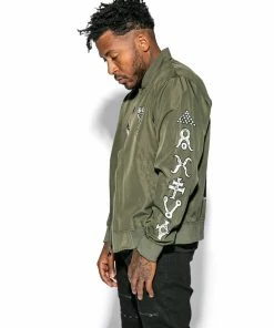 Blackcraft Cult Mens Fiend - Unisex Lightweight Bomber