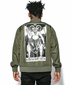 Blackcraft Cult Mens Tarot - Unisex Lightweight Bomber