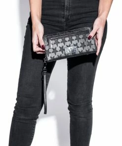 IDS Baphomet Embossed - Zip Around Phone Wallet