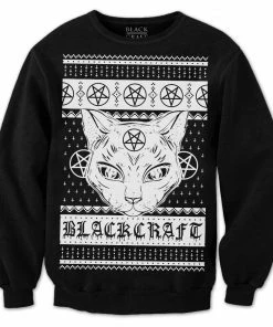 Blackcraft Cult Sathan The Cat - Crewneck