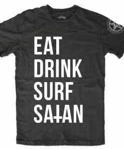 Blackcraft Cult Mens Eat Drink Surf Satan