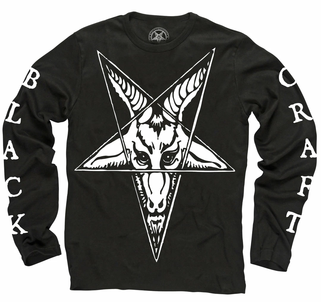 Blackcraft Cult Mens Baphomet -Long Sleeve Tee 3 Blackcraft Cult Mens Baphomet -Long Sleeve Tee