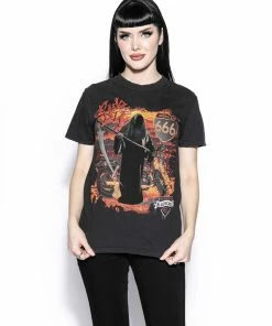 Blackcraft Cult Ride Or Die - Black Distressed Vintage Mens