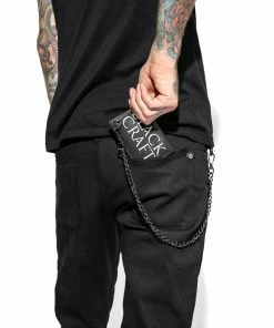 IDS Satanic Motherfucker - Trifold Chain Wallet
