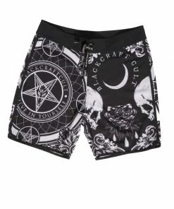 ACDC Mens Baroque Print - Board Shorts