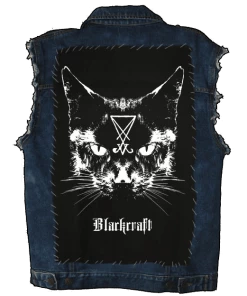Blackcraft Cult Accessories Lucifer The Cat - Back Patch