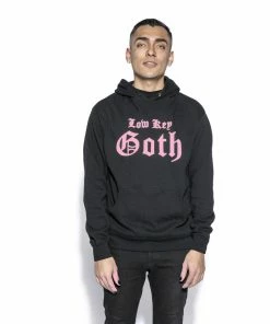 Blackcraft Cult Mens Low Key Goth - Hooded Pullover Sweater