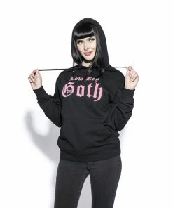 Blackcraft Cult Mens Low Key Goth - Hooded Pullover Sweater