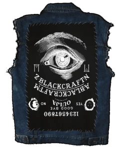 Blackcraft Cult Accessories Ouija - Back Patch