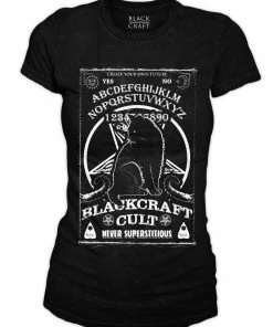 Blackcraft Cult Ouija Cat - Women's Tee