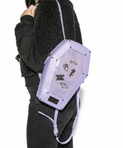 IDS Purple Pin Collector - Coffin Backpack Bags / Wallets