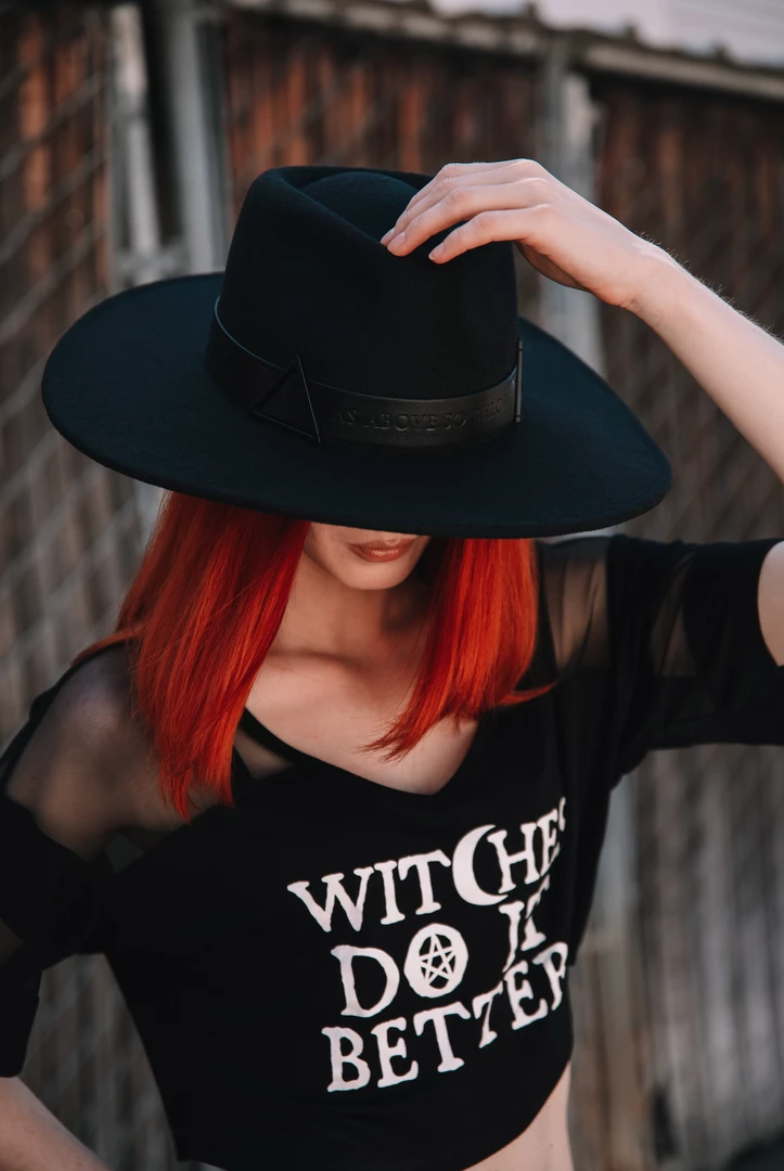 HK East As Above So Below - Wide Brim Fedora 4 HK East As Above So Below - Wide Brim Fedora