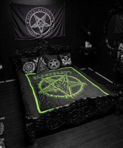 ACDC Slime Baphomet - Sherpa Blanket Misc.