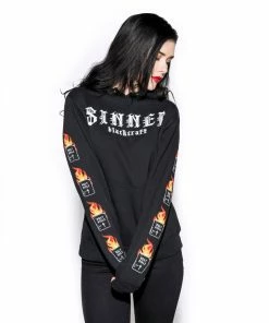 Blackcraft Cult Mens Sinner - Hooded Pullover Sweater