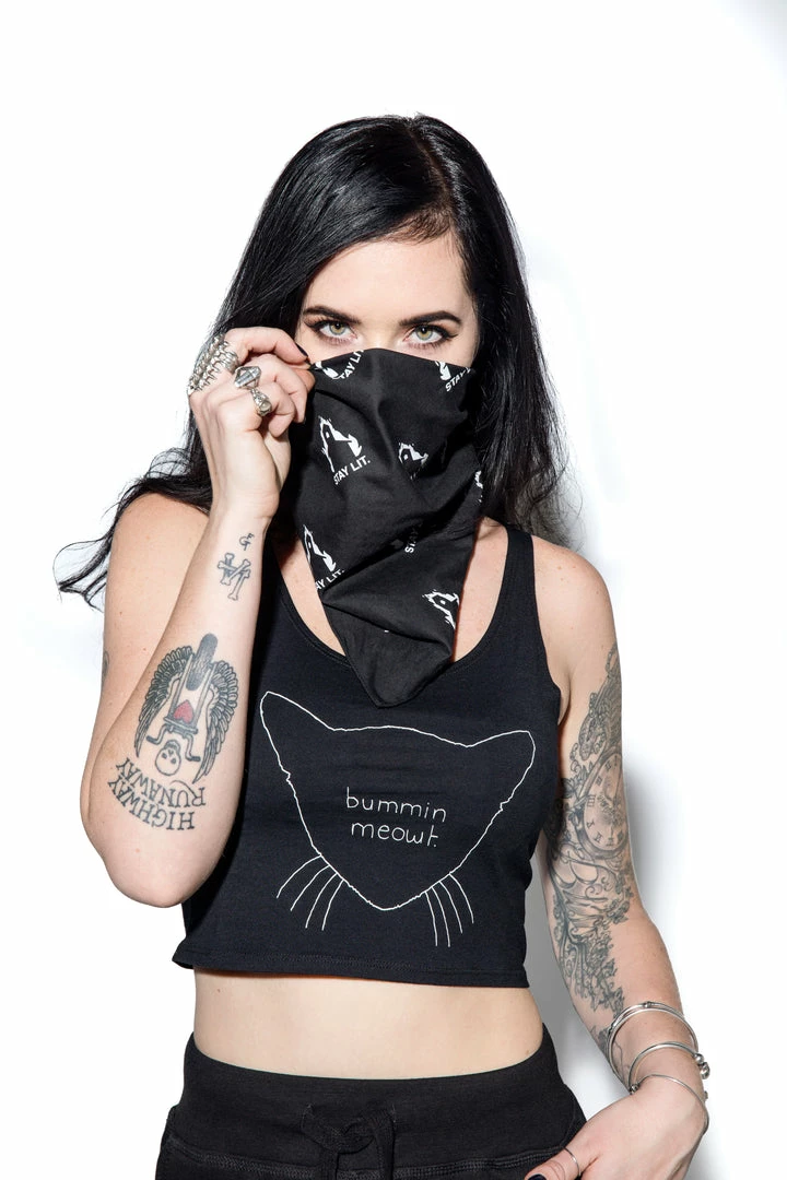 Blackcraft Cult Accessories Stay Lit - Bandana 4 Blackcraft Cult Accessories Stay Lit - Bandana