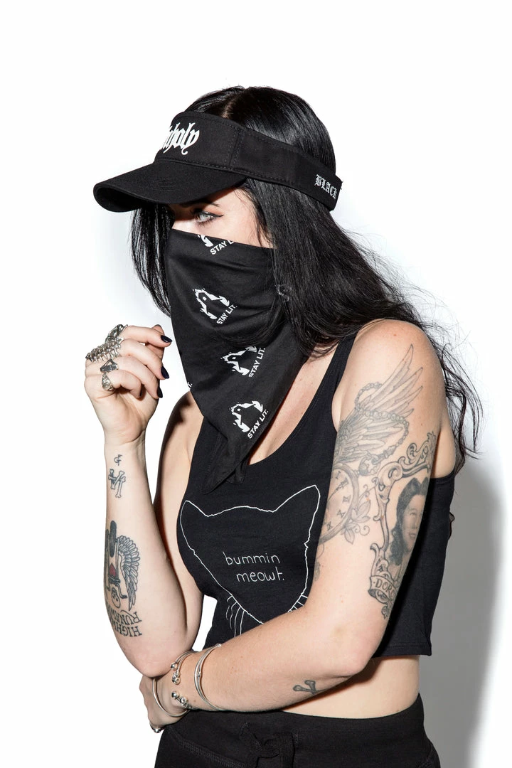 Blackcraft Cult Accessories Stay Lit - Bandana 3 Blackcraft Cult Accessories Stay Lit - Bandana