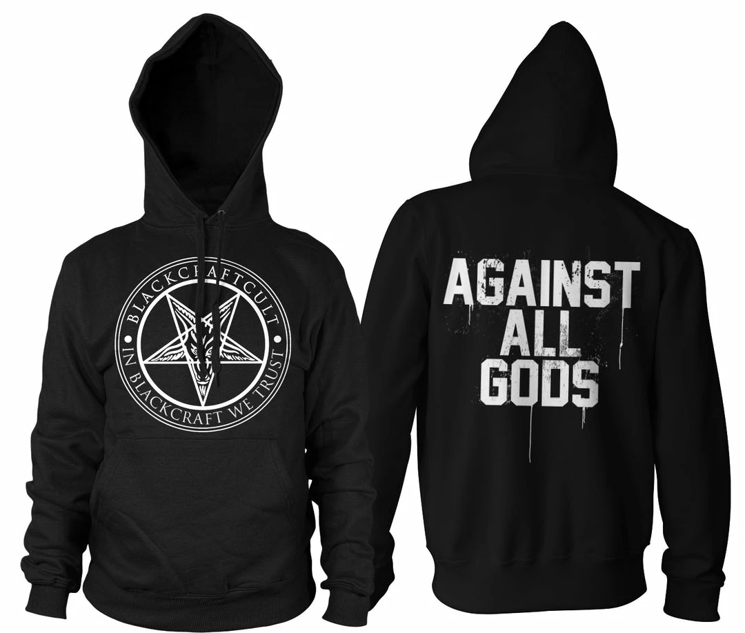Blackcraft Cult Mens Against All Gods - Hooded Pullover Sweater 3 Blackcraft Cult Mens Against All Gods - Hooded Pullover Sweater