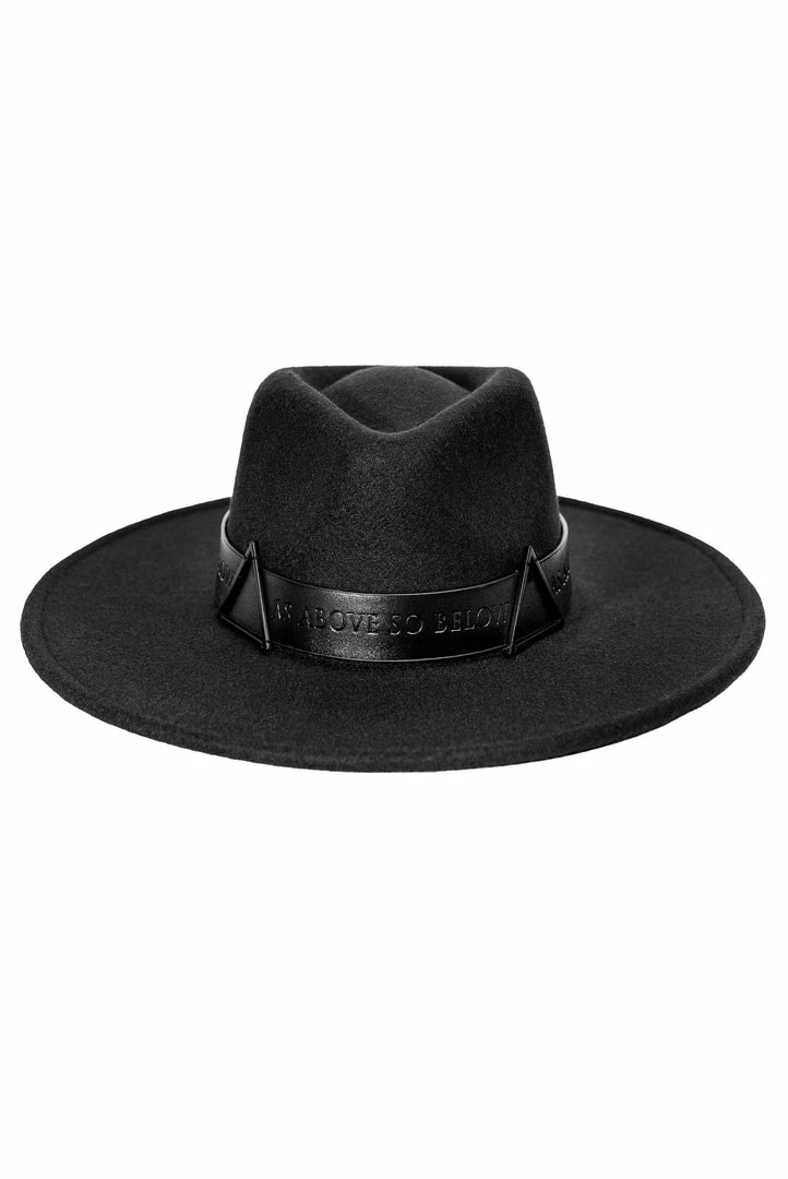 HK East As Above So Below - Wide Brim Fedora 3 HK East As Above So Below - Wide Brim Fedora