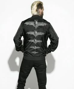 Blackcraft Cult Mens Release The Bats - Unisex Lightweight Bomber