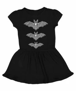 Blackcraft Cult Kids Release The Bats - Baby / Toddler Dress 9 Blackcraft Cult Kids Release The Bats - Baby / Toddler Dress
