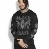 Blackcraft Cult Blackcraft Bat -Long Sleeve Tee Mens 2 Blackcraft Cult Blackcraft Bat -Long Sleeve Tee Mens
