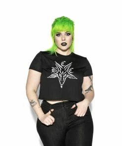Blackcraft Cult BCC Goat - Flowy Crop Tee