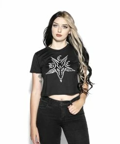 Blackcraft Cult BCC Goat - Flowy Crop Tee