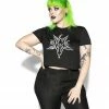Blackcraft Cult BCC Goat - Flowy Crop Tee