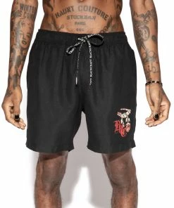 ACDC BCC Dead Rose - Board Shorts