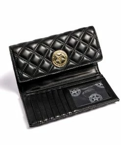 IDS Believe In Yourself - Black Quilted Wallet