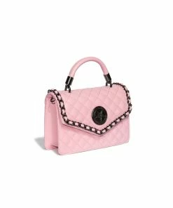 IDS Believe In Yourself Pink Quilt - Mini Top Handle Bags / Wallets