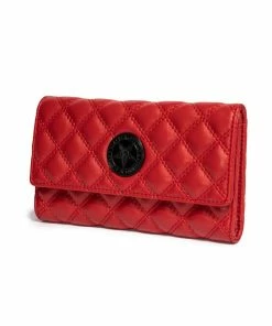 IDS Bags / Wallets Believe In Yourself - Red Quilted Wallet