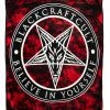 ACDC Believe In Yourself - Blood Moon Throw Blanket