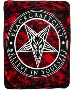 ACDC Believe In Yourself - Blood Moon Throw Blanket