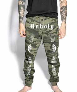 Blackcraft Cult Mens Unholy - Camo Joggers