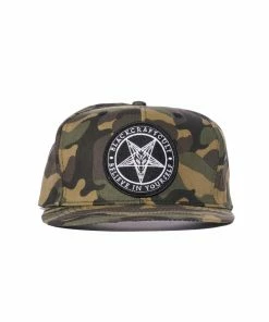 Blackcraft Cult Believe In Yourself - Camo Snapback Hat