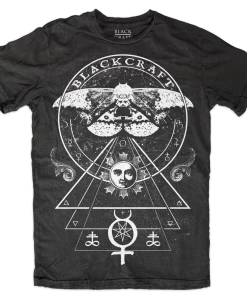 Blackcraft Cult Crowley's Moth Mens