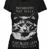 Blackcraft Cult Womens No Heaven No Hell Just Black Cats - Women's Tee