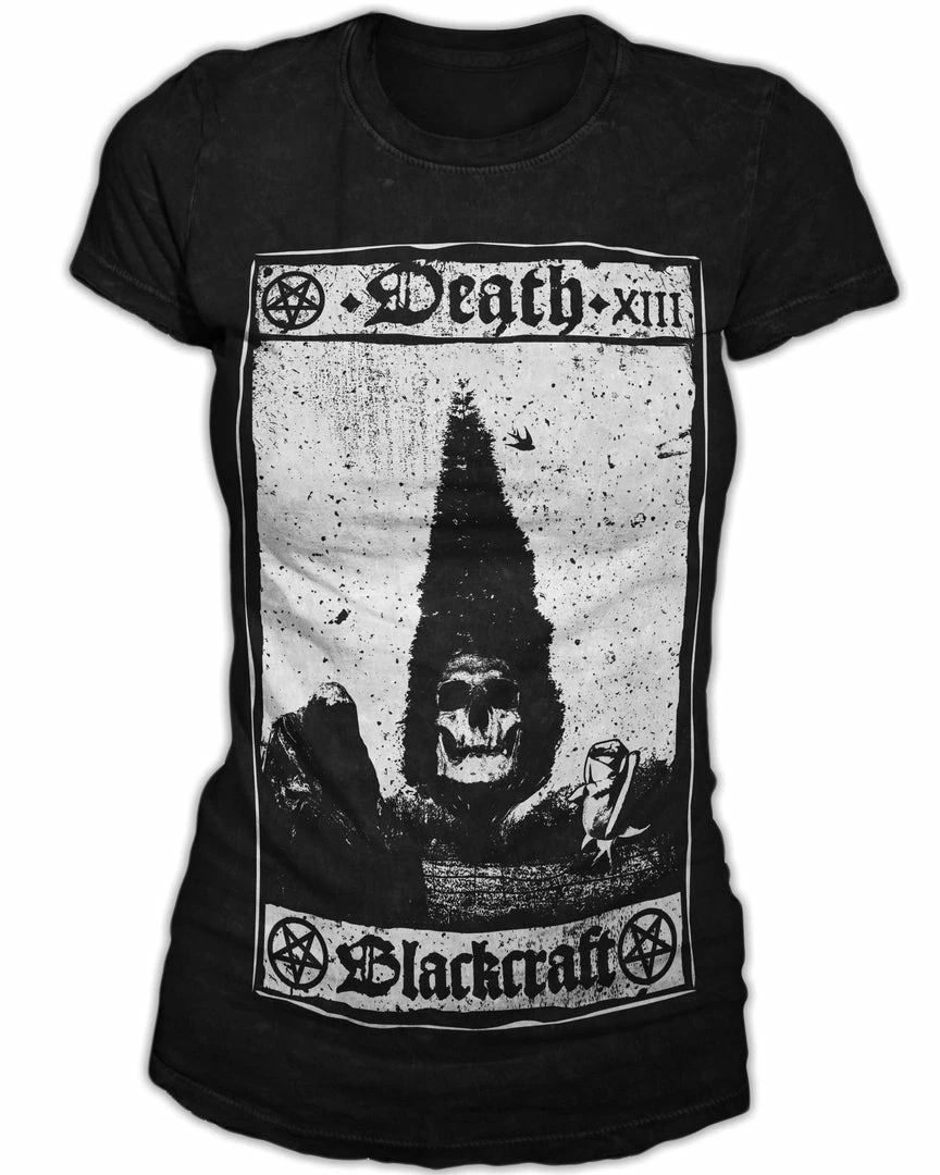 Blackcraft Cult Womens Death Card - Women's Tee 4 Blackcraft Cult Womens Death Card - Women's Tee