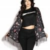 ACDC Womens Dark Floral - Kimono