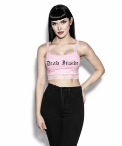 ACDC Pink Dead Inside - Bralette