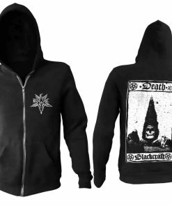 Blackcraft Cult Death Card - Zip Up Hoodie Mens