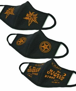 Blackcraft Cult Blackcraft Orange Face Mask Collection